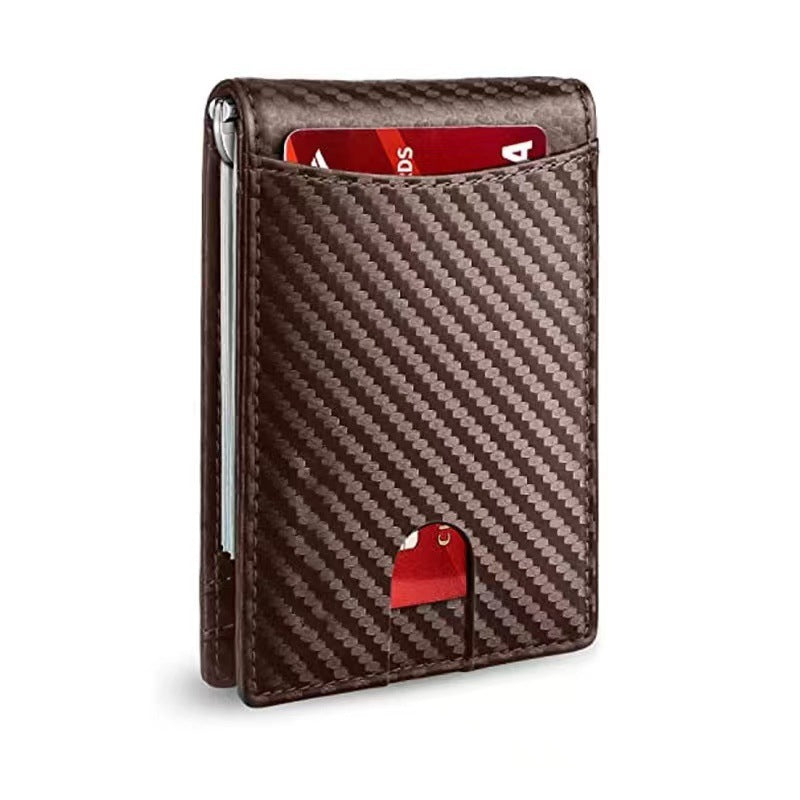 Leather RFID Multi-Function Card Sleeve