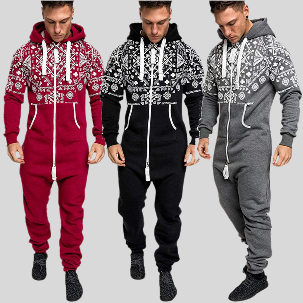 National Style Printed Men’s Pyjamas