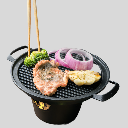 Compact Non-Stick Indoor BBQ Grill