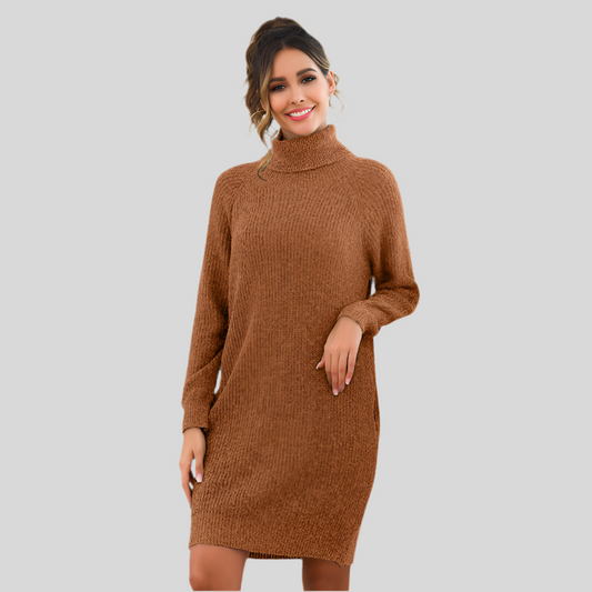 DreamyHues Cozy Sweater Dress