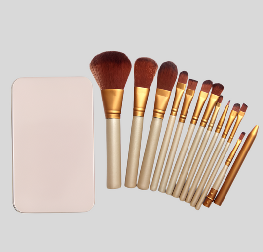 12-Piece Makeup Brush Set