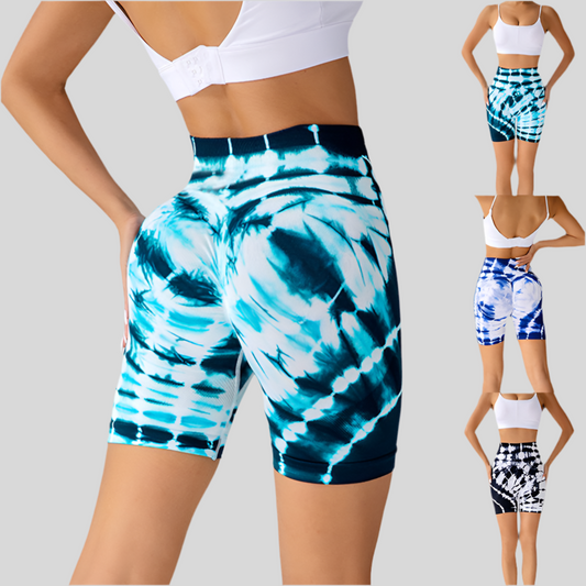 ActiveTie High-Waisted Fitness Shorts