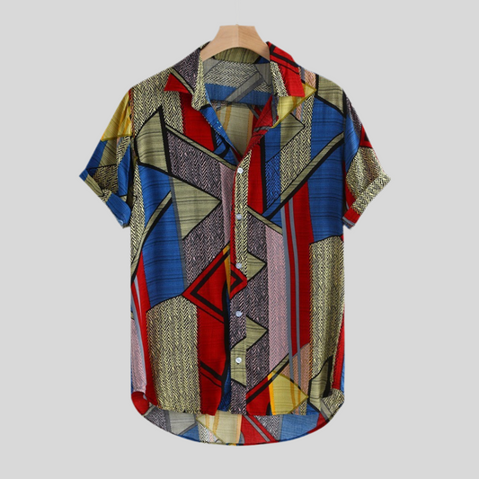 Hawaiian Hip Hop Printed Men’s Shirt