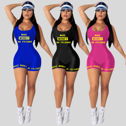 Women’s Sleeveless Sports Jumpsuit