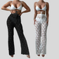 High Waist Hollow-Out Beach Pants