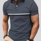 Men’s Button Stitching Sports Polo Shirt