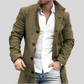 Men’s Woolen Stand Collar Casual Coat