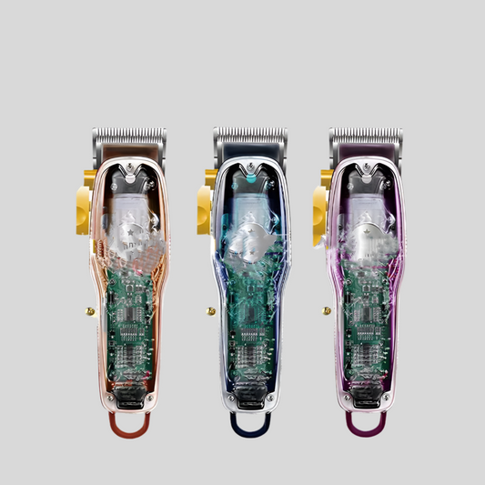 Transparent Body Electric Clippers with LCD Display