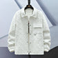 Mens Loose Fit Polyester Fashion Jacket