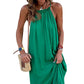 Timeless Halter Neck A-Line Dress