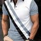 Men’s Printed Breathable Fashion Polo Shirt