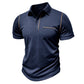 Men’s Casual Pearl Cotton Polo Shirt