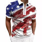 Men’s Printed Breathable Fashion Polo Shirt