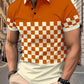 Men’s Printed Breathable Fashion Polo Shirt