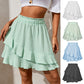 Casual Ruffle A-Line Skirt