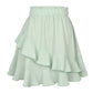 Casual Ruffle A-Line Skirt