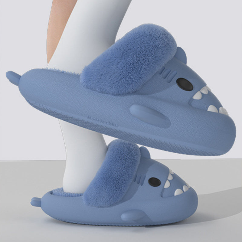 FrostyFins Shark Slippers