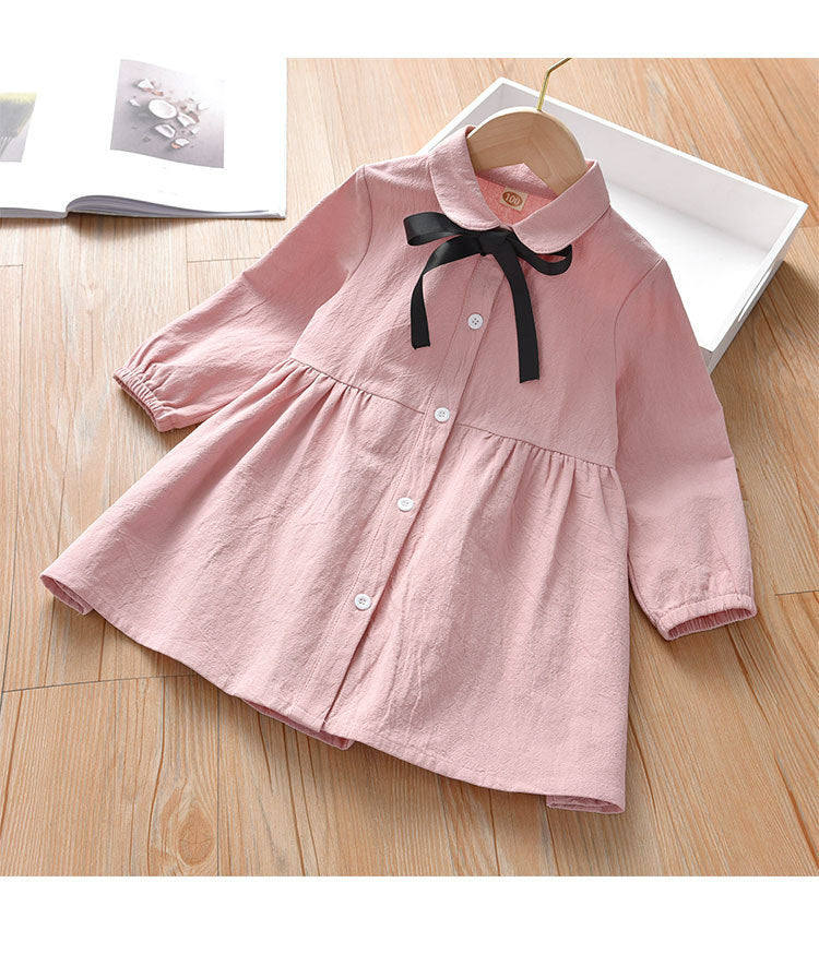 Kids’ Stylish Button-Up Dress