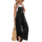 Women’s Casual Loose Overalls with Pockets – Long Bib Jumpsuits