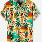 3D Summer Hawaiian Print Shirt