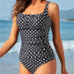 Elegance One-Piece Pleated Swimsuit