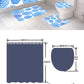 Shower Bathroom Partition Curtain