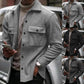 Mens Casual Slim Fit Fashion Jacket