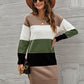 ColorMix Round Neck Knit Dress