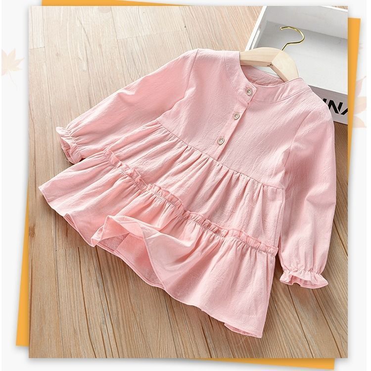 Kids’ Stylish Button-Up Dress