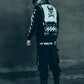 Punk Two-Dimensional Hooded Sweater Streetwear Coat