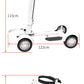 Four Wheel Golf Electric Folding Light Longboard Lawn Course Scooter