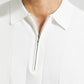 Men’s Summer Polo Shirt Zipper Lapel