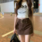 Women’s Retro High Waist Skirt