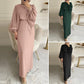 Sleek Muslim Robe Dress