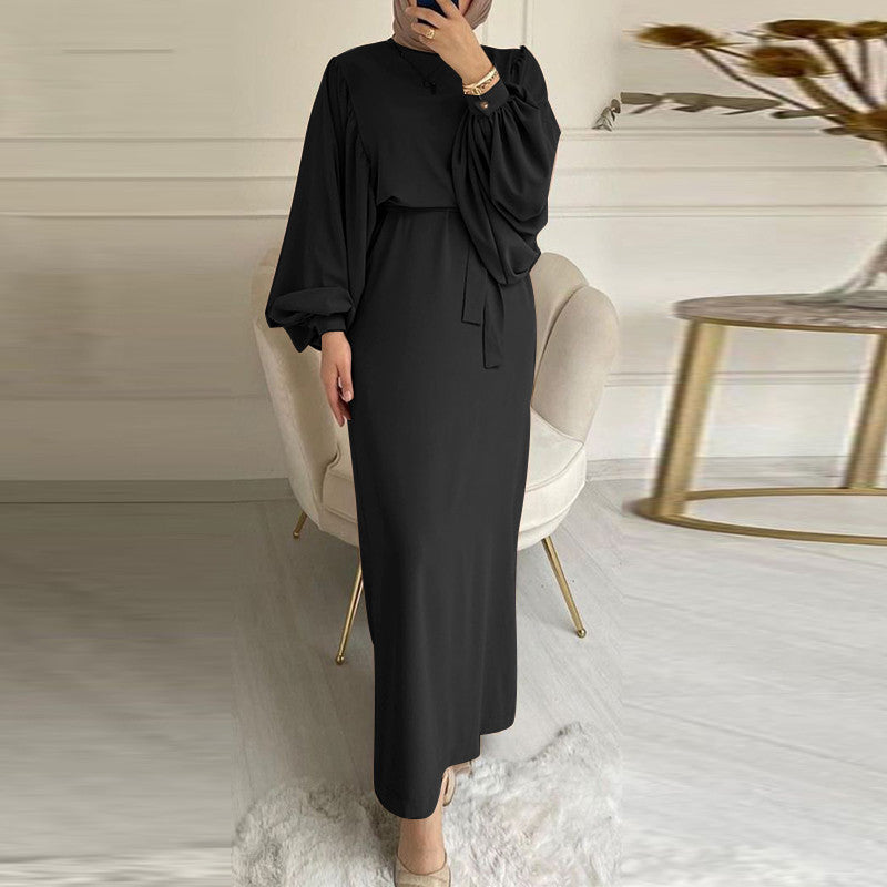 Sleek Muslim Robe Dress