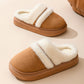 CozyCloud Velvet House Slippers