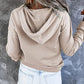 Relaxed Fit Long-sleeve Hooded Sweater