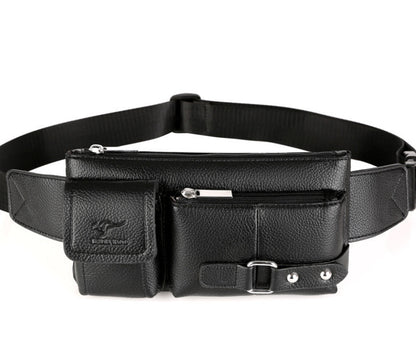 Men’s Leather Waist Bag