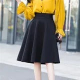 Versatile Umbrella Midi Skirt