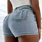 Y2K Vintage Wrap Denim Skorts