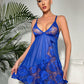 Front Closure Lace Chemise Babydoll Sleepwear for Women