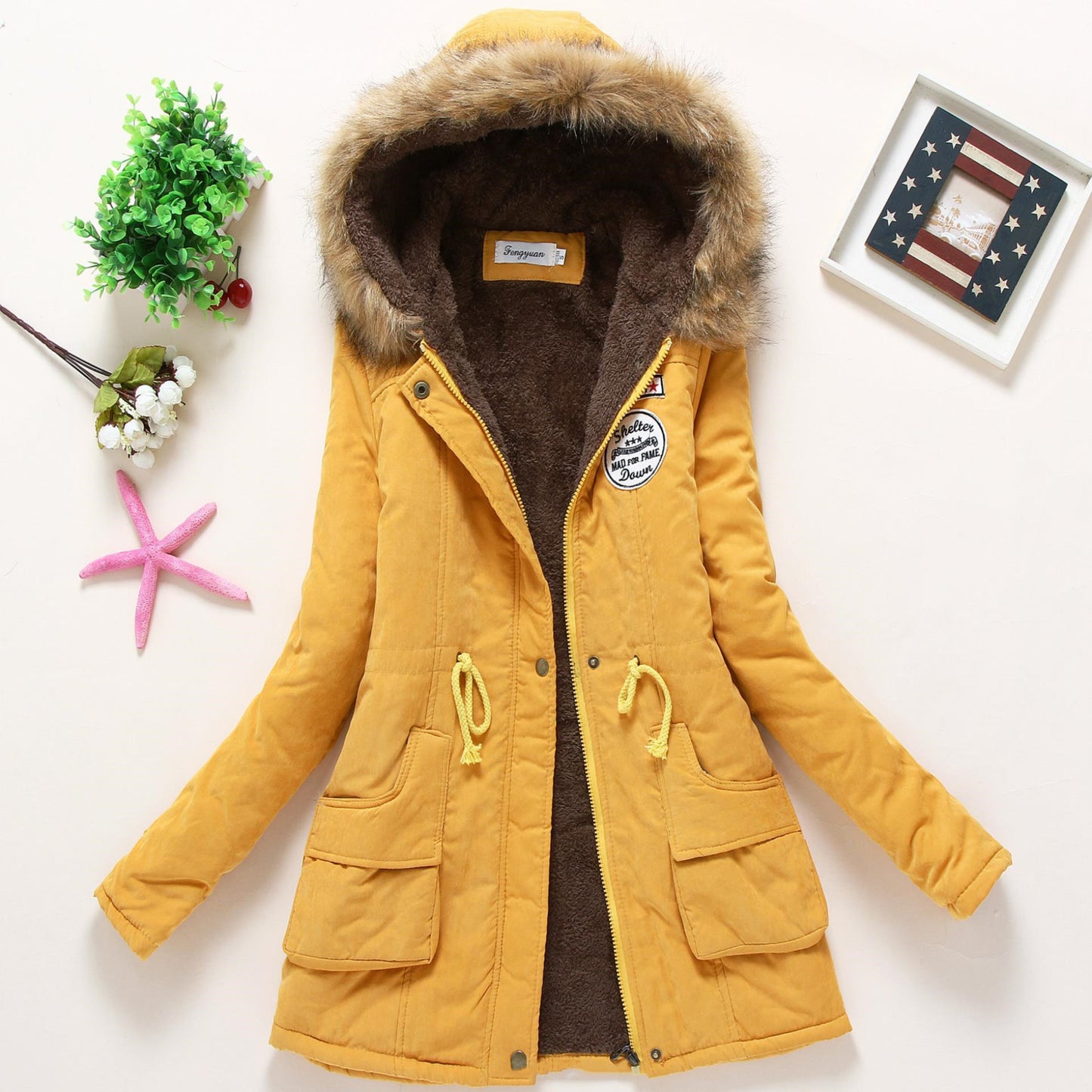 Hooded Winter Jacket for Women