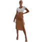 Women’s Cross Drawstring Hip Skirt