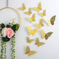 3D Butterfly Wall Sticker - Three-Dimensional Wall Decoration