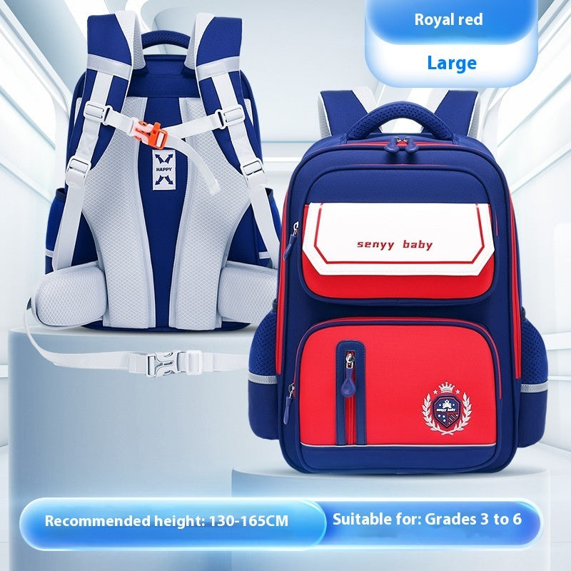 Water-Resistant Oxford School Backpack