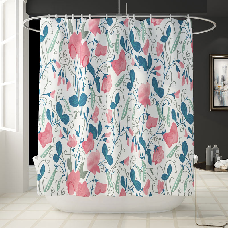 Daffodil Shower Curtain, Bathroom Partition