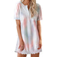 Tie Dye Pajama Dress for Women