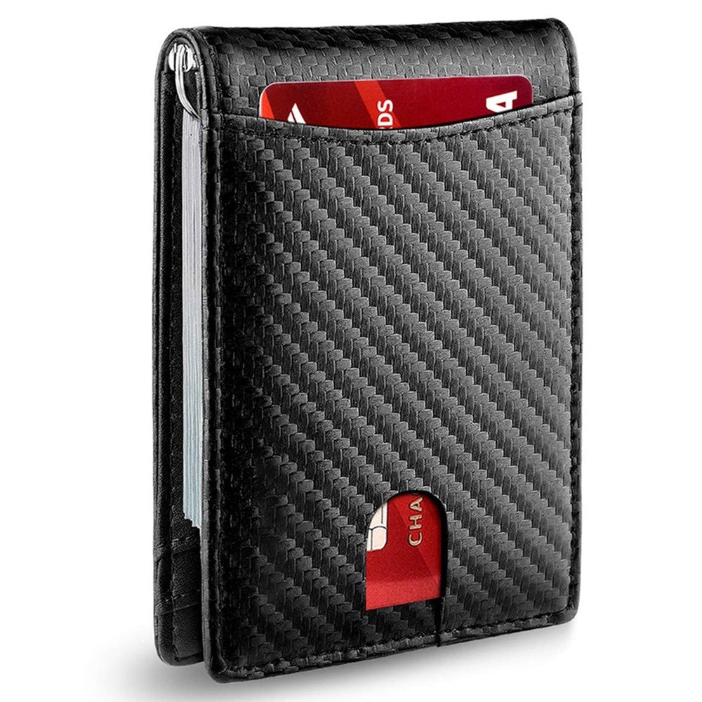 Leather RFID Multi-Function Card Sleeve