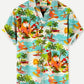 3D Summer Hawaiian Print Shirt