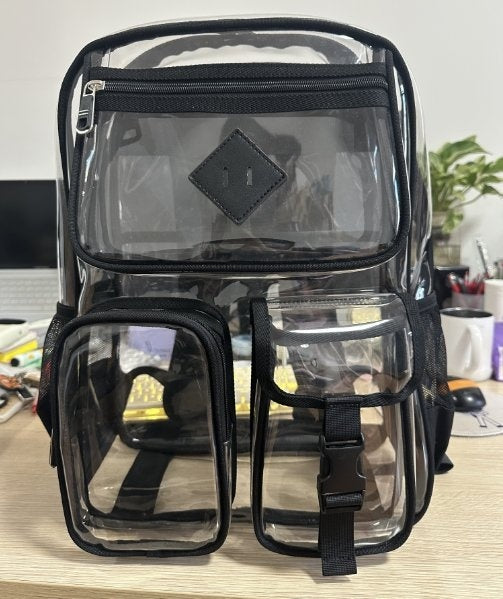 Transparent Waterproof Schoolbag